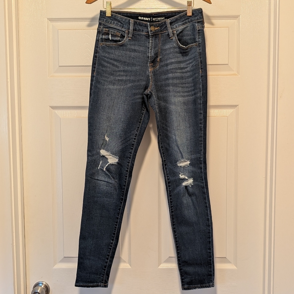 Old Navy Rockstar Mid-Rise Skinny Jeans